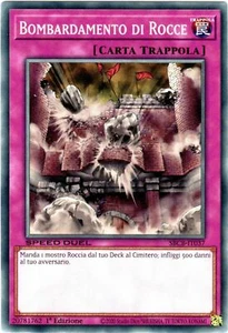 YU-GI-OH! SBCB-IT037 Bombardamento di Rocce comune 1°ediz. ita yugioh - Imagen 1 de 1