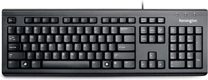 Kensington 1500151&1500109 Valuekeyboard Black PC / Mac, Keyboard - Picture 1 of 2