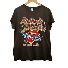 Madeworn The Rolling Stones Concert Band T Shirt Tattoo You Sz Med Double Sided