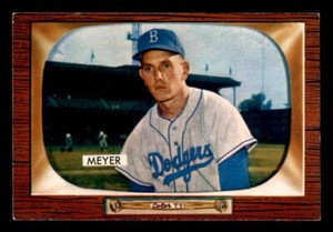 1955 Bowman #196 Russ Meyer - EX-MT+