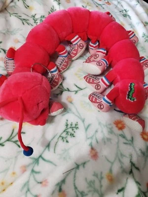 Lots A Legs Buzzy Commonwealth Caterpillar Plush LOTS A LEGGGGGGS 28"  Worm B109 - Image 1 of 4