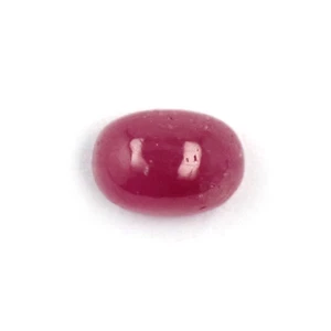 SALE Ruby 100% Natural Beautiful Fine Quality Natural 1.42Ct Oval Cabochon Gem   - Picture 1 of 4