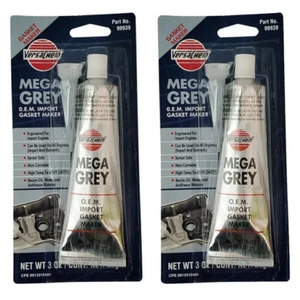VersaChem O.E.M. Import Sensor Safe Silicone Gasket Maker 99939 Mega Grey 2-pack - Picture 1 of 2