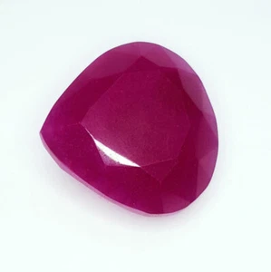 125,57 quilates gemas opacas de rubí rojo natural tamaño enorme con certificación - Imagen 1 de 9
