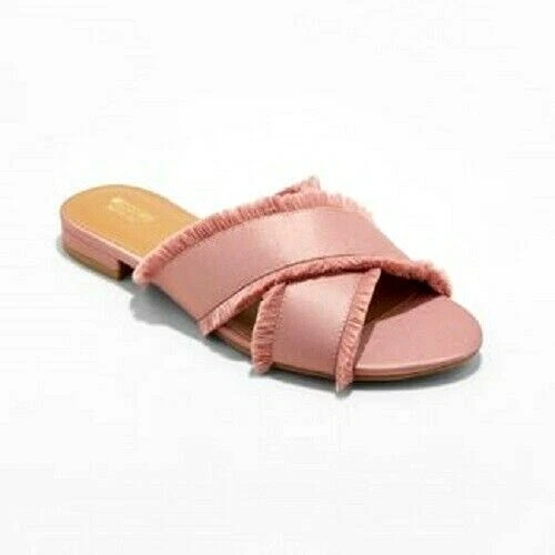 Женские сандалии-шлепанцы Mossimo Supply Criss Cross новые без коробки D59 - Изображение 1 из 1