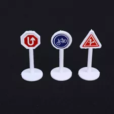 65 Pcs Safety Street Signs Play Mat Road Cognitive Games Toys Kids Child Small