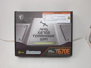Msi Mag X670e Tomahawk Wifi Gaming Motherboard (amd Ryzen 9000/8000/7000 Series - Picture 1 of 8