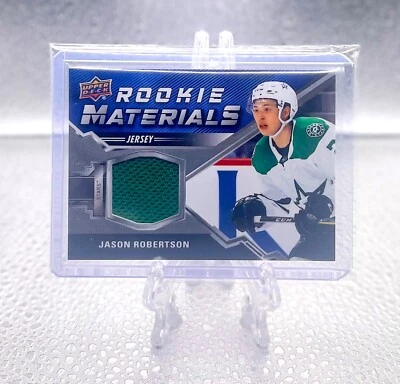 JASON ROBERTSON 2020 Upper Deck #RM-JR ROOKIE MATERIALS JERSEY STARS FUTURE HOF - Image 1 of 2