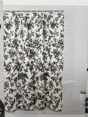 Sonoma Goods Vintage floral Bird Harrison Shower Curtain  70” X72” Cottagecore - Image 1 of 4