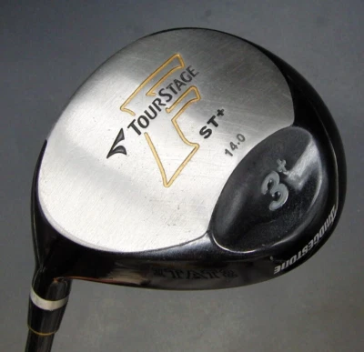 Left Handed Bridgestone TourStage Fst 14° 3+ Wood Stiff Graphite Shaft T/S Grip - Image 1 of 4