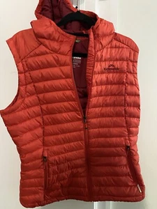 KATHMANDU Red Women's Heli Hooded Down Vest V3- 14. As New - Picture 1 of 8