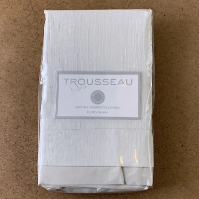 Trousseau Martha Stewart коллекции серенада 26 X 26 дюймов Euro Sham новый с Ярлыками - Изображение 1 из 4