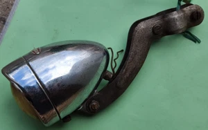 FARO FARO VINTAGE MARCA ACEMCY OTTONE CROMATO FANALE BICI VINTAGE - Foto 1 di 20