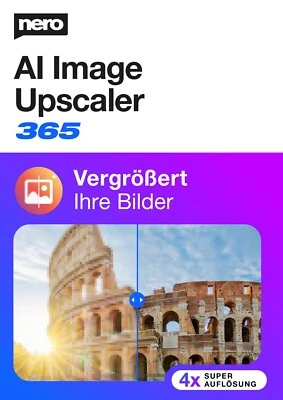Nero AI Image Upscaler 365 - Jahreslizenz - PC Download Version - Bild 1 von 4