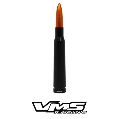 ANTENA BALA VMS RACING 5" CALIBRE 50 PARA FORD MUSTANG 94-04 NEGRO NARANJA Foto 1 de 4