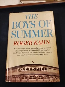 Roger Kahn THE BOYS OF SUMMER First Edition 1972 Hardcover & Dust Jacket HCDJ - Picture 1 of 12