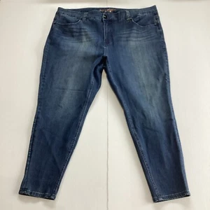 Seven7 Melissa McCarthy Pencil Blue 5-Pocket JEANS Women's Plus 22W - Bild 1 von 11