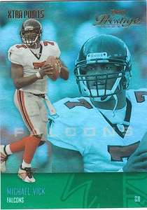 2003 Playoff Prestige Xtra Points Michael Vick Virginia Tech 069/100 - Picture 1 of 2