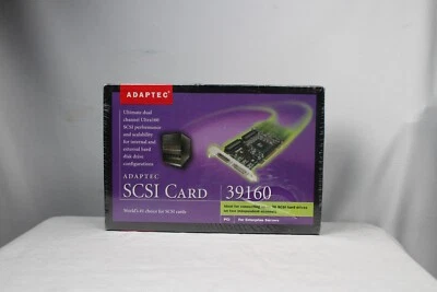 Adaptec SCIS CARD 39160 (1822300) Ultra160 SCSI  Card Kit BRAND NEW SEALED. - Image 1 of 4