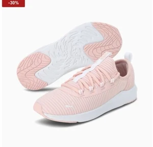 PUMA Softride Finesse- Lotus-Puma White- Women’s 7.5 - NWT - Picture 1 of 7