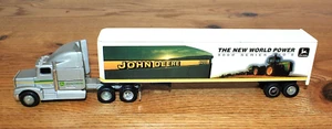 Limited Edition JOHN DEERE Tractor Trailer Semi Truck 9000 Series 4WDs All Metal - Picture 1 of 7