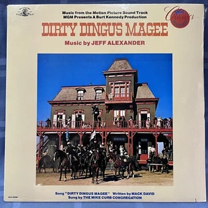 Jeff Alexander “Dirty Dingus Magee OST” SEALED 1986 Vinyl LP Soundtrack - Picture 1 of 2