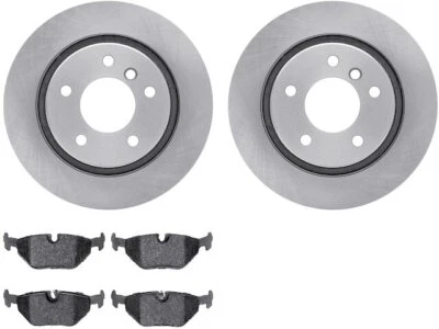 Kit de pastillas de freno y rotor trasero fricción dinámica 78176JG para BMW 325i 2001-2005 Foto 1 de 2