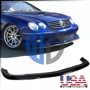 For 2001 2002 2003 2004 2005 2006 Mercedes W215 CL55 CS Style Carbon Front Lip - Picture 1 of 6