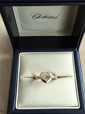 Chopard Happy Hearts Ring 750er Roségold mit Zertifikat Np 2310€ - Bild 1 von 4