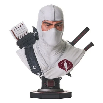 G.I. Joe Storm Shadow Legends in 3D Bust 1/2 25 cm Diamond Select - Immagine 1 di 2