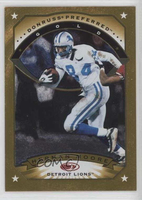 1997 Donruss Preferred Herman Moore #35 - Image 1 of 2