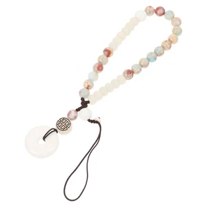 Chaîne mobile Cedony Peace boucle perle bracelet téléphone pierre multicolore - Photo 1/12
