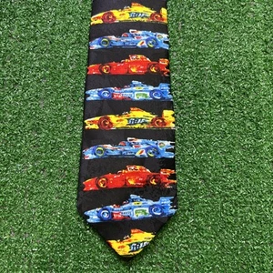 Ralph Marlin Style Formula 1 Grid 1997 Tatsu Nakatsu Racing Car Tie - Picture 1 of 6