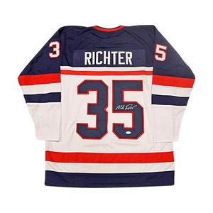 Mike Richter Team USA handsigniertes signed Pro-Style Trikot (JSA Auth #WP897202) - Bild 1 von 6
