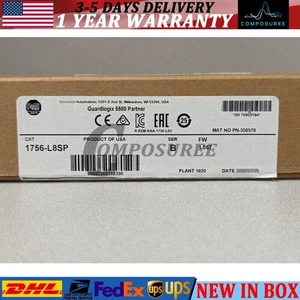 Allen-Bradley 1756-L8SP GuardLogix 5580 L8 Safety Partner 1756L8SP US Free Tax - Picture 1 of 4