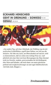 Geht in Ordnung - sowieso -- genau --- - Bild 1 von 1