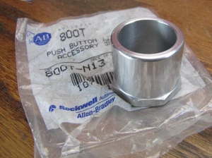 Allen Bradley 800T-N13  Aluminum 30mm Guard for Non Illuminated Pushbuttons - Picture 1 of 3