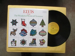 ELVIS PRESLEY "ELVIS SINGS THE WONDERFUL WORLD OF CHRISTMAS" RCA-1936 VG++ - Picture 1 of 2