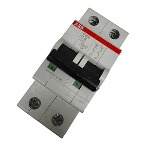 S202-C6 ABB Interruttore automatico 2 poli 400Vac - Foto 1 di 2