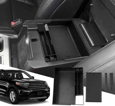 For Ford Explorer 2023 -2025 Accessories Stay with Center Console Organizer Tray - Image 1 of 4