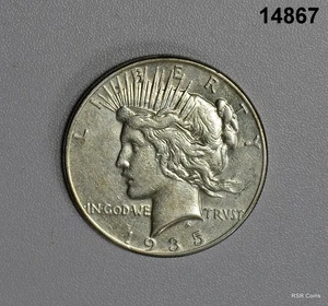 1935 PEACE SILVER DOLLAR XF! #14867 - Picture 1 of 2