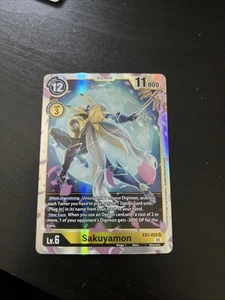 1x Sakuyamon EX2-024 Digital Hazard Super Rare NM Near Mint Digimon Karte - Bild 1 von 2