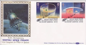 GB Stamps First Day Cover Europa Europe in Space, astronomy, Vostock BENHAM 1991 - Picture 1 of 1