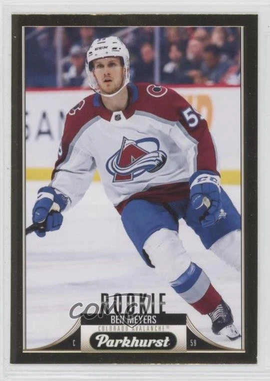 2022-23 Upper Deck Parkhurst Rookies Gold Foil Ben Meyers #326 Rookie RC - Image 1 of 2