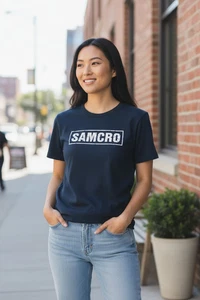 Sons of Anarchy Damen T-Shirt Größe M dunkelblau - Bild 1 von 7