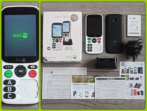 Doro 780X Dual SIM Mobile Phone (Unlocked) in original box with content. - Picture 1 of 23
