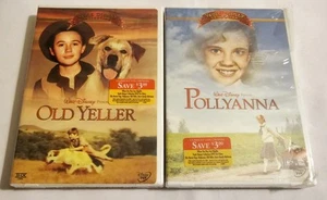Old Yeller & Pollyanna (Vault Disney Collection) Both Factory Sealed (See Pics) - Picture 1 of 7