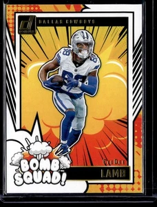 CEEDEE LAMB 2024 DONRUSS BOMB SQUAD DALLAS COWBOYS #18 - Picture 1 of 2