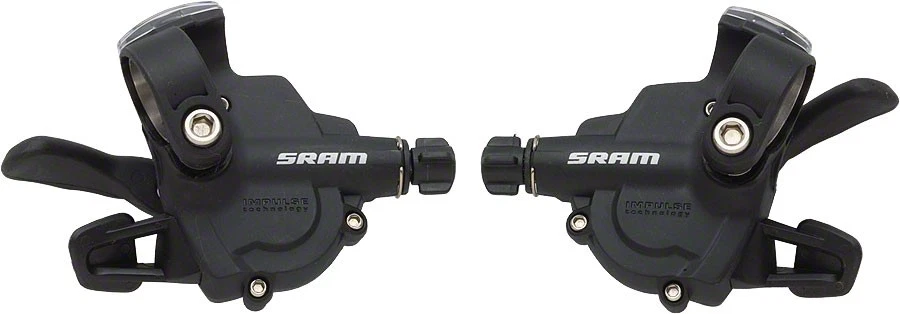SRAM X.4 8-Speed Trigger Shifter Set - Reliable MTB & Mountain Bike Components - Image 1 of 1