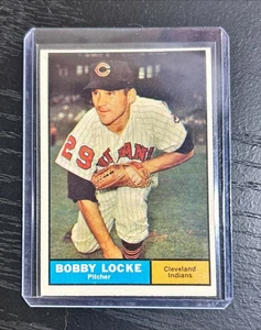 1961 TOPPS #537 BOBBY LOCKE INDIANS VG-EX 542797 (B) - Picture 1 of 2